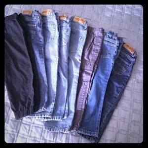 BUNDLE 8 boys size 5 jeans